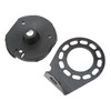 7 Pin Trailer Plug Socket with Gasket Bracket Kit Wiring