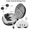 VR Glasses Carrying Case Hard Shell Shockproof Double Zipper Large
