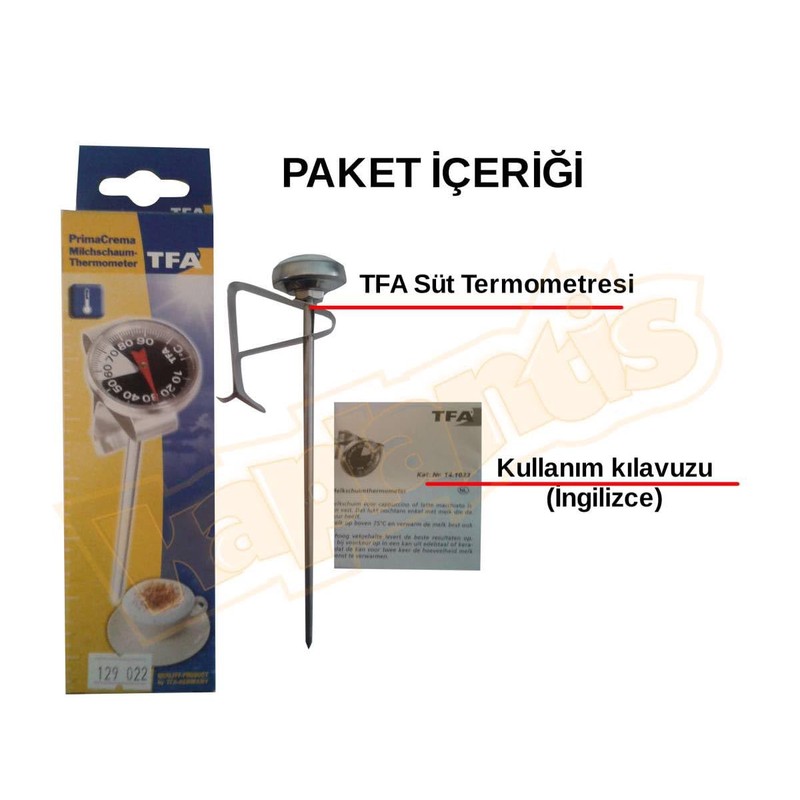 TFA Prima Crema Frothy Milk Thermometer