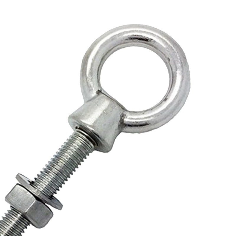 M6 x 40mm Lifting Long Eye Bolt Longshank with Full