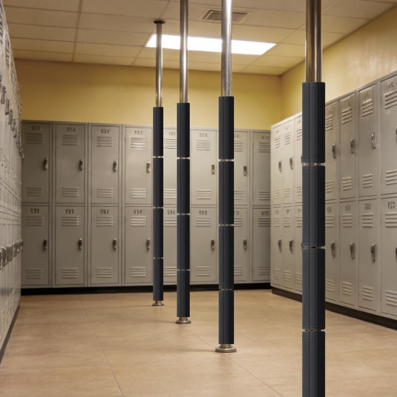 Basement Pole Cover, Garage Pole Padding - Anti-Slip Fabric Wrap