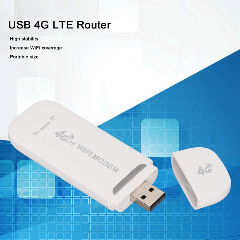 USB 4G LTE Router Wireless Stable Wide Coverage Portable Easy