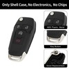 X AUTOHAUX Key Shell Case Keyless Entry Remote Key Fob