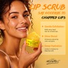 Turmeric Lip Scrub for Dark Lips Vitamin C Lip Scrubber