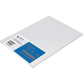 Legion Artist Panel, 1/8" Composite Brushed Aluminum with Stonehenge Aqua Coldpress White, 100% Cotton, 140lb Paper, 12 x16 inches for Wet Media