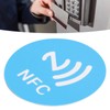 20 Pcs ID5200 NFC Stickers Adhesive Label Round 40mm Anti