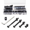 Crib Screws Bolts Hardware Replacement Kit, 28 Set M6 Bolts