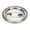 100 Sets Blank Button Making Accessories, Round Badges, Button Parts,