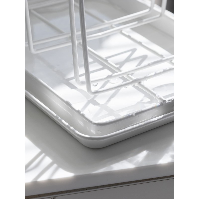 Wahei Freiz RG-0453 Glass Stand with Tray for Kitchen Laundry