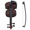 Kids Violin Toy Instrument Realistic Looking Educational Simulation Miniature Violin