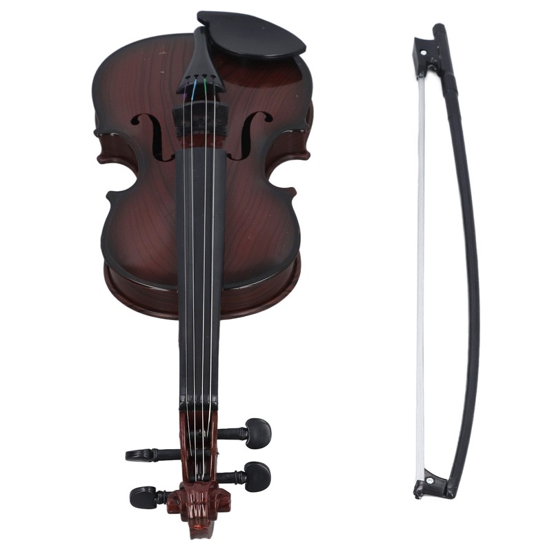 Kids Violin Toy Instrument Realistic Looking Educational Simulation Miniature Violin