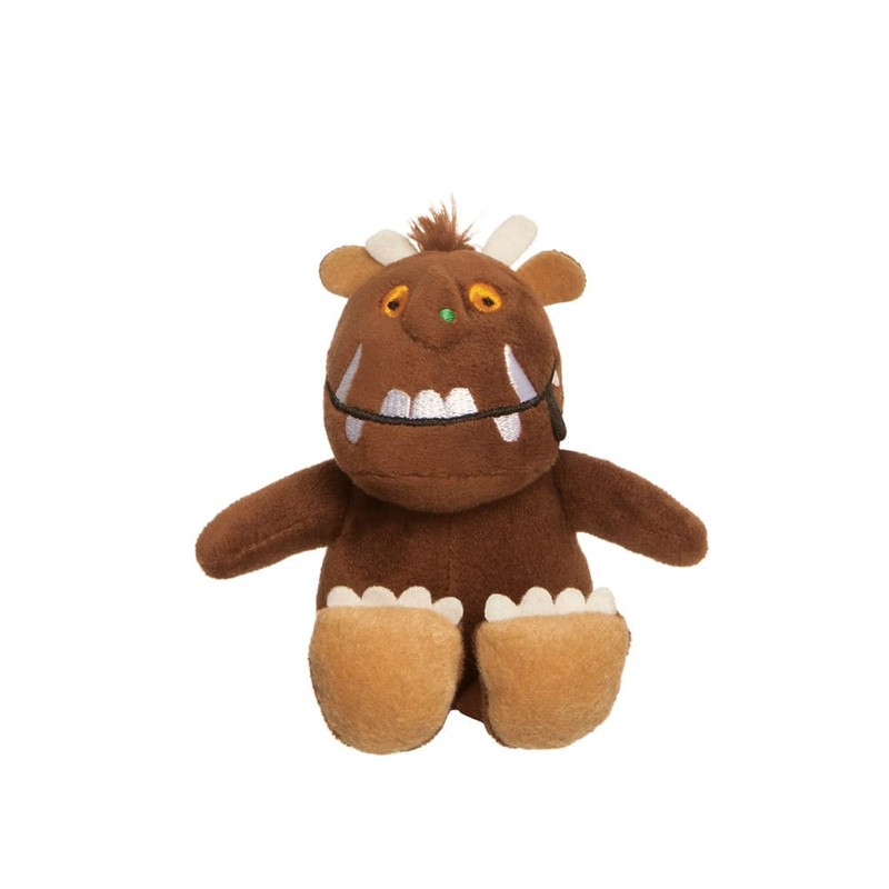 Gruffalo 4-inch Keyclip, Silver, Brown