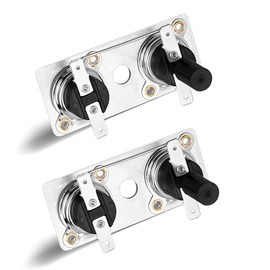 2 PCs RV Water Heater Thermostat Switch Compatible with Suburban SW Series - Replacement for Suburban RV Water Heater Parts 120V T-Stat/Limi 232306