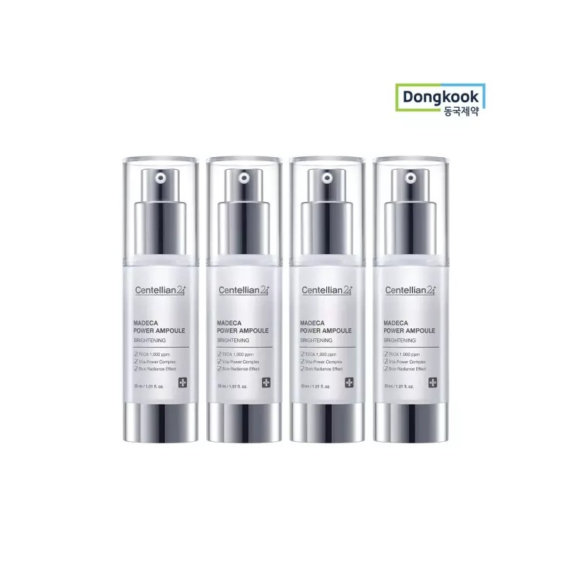 Centellian24 마데카 파워 앰플 브라이트닝 30ml 4개 피부 투명광 케어