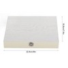 100PCS Biology Glass Prepared Microscope Slides Specimens Wooden Slide Storage