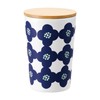 [2024] Wpc. Patterns W126-9088-204 Stainless Steel 2-Way Tumbler, Camellia, Navy,