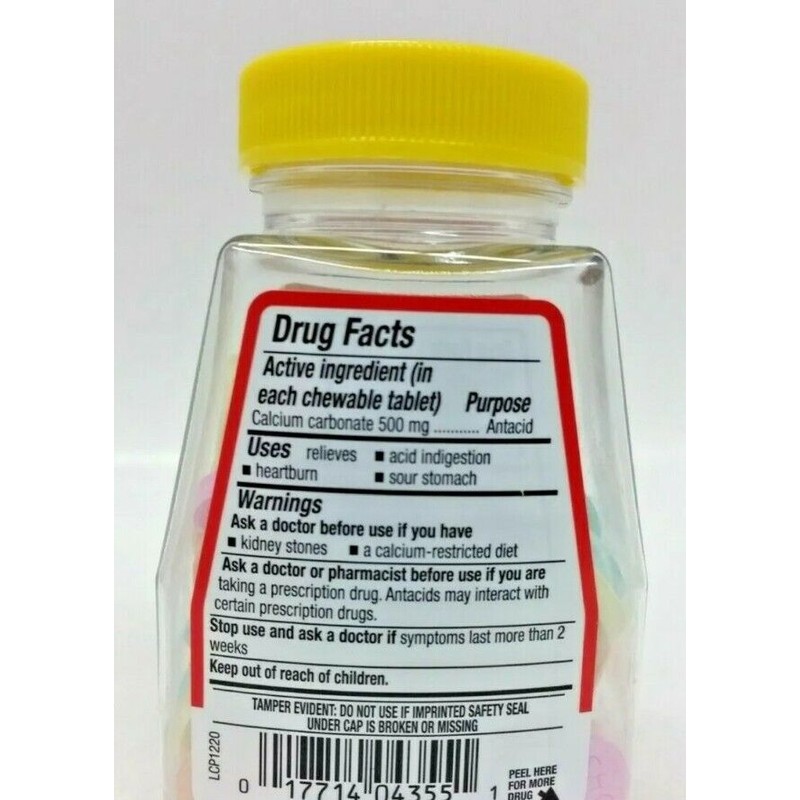 c.plus ( Lot 6 ) Bottles Chewable Antacid w/ Calcium,