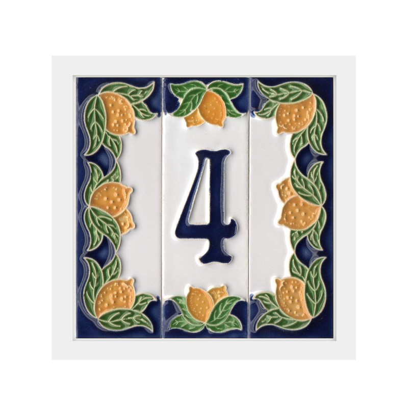 3 Tile Handmade White Hardwood Frame For Ceramic Tiles (3