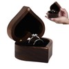Scinzene Ring Box Wedding Ring Cushion Wedding Ring Box, Ring