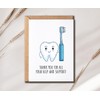 SNMDesigns Humor Teeth Card - Thanks For All Your Help