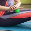 2-Pack Firm Lacrosse Massage Balls (Blue & Green) - for