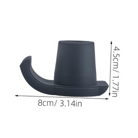 GANAZONO 2pcs Walker Skis Glides Non- Feet Replacement for Seniors Prevent Foot Injuries Comfortable Cushioning Essential Mobility Aid for Folding Walkers