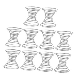 LABRIMP Wear-resistant Shaker Balls Whisk 10 Pcs Bottle Silver for Total Dissolution