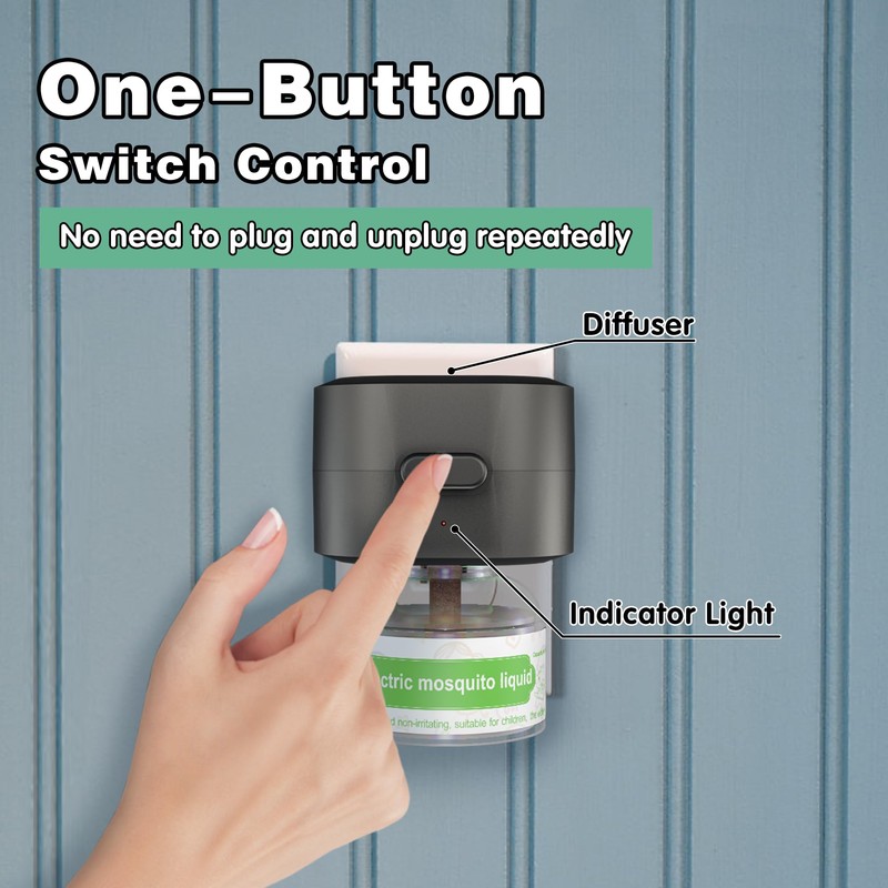 Ddrihlees Mosquito Repellent Indoor Use, Bluetooth APP Control Electronic Mosquito