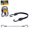 fuxton Set of 2 elastic straps, short, flat with hooks,