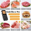 SIYOTEAM Smart Wireless Meat Thermometer Digital Thermomter for Cooking BBQ