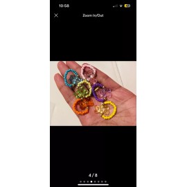 Boutique Gummy Bear Stretch Finger Rings