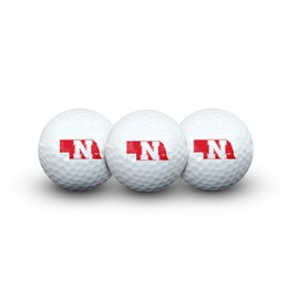 Nebraska Huskers Golf Ball Pack of 3