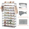 LANTEFUL 10 Tiers Shoe Rack 50 Pairs Large Capacity Tall