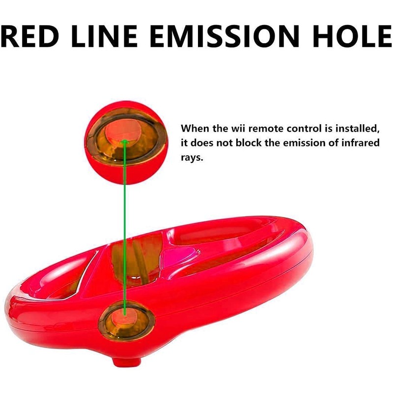 Grehge teering wii Controller Design Stand Mario Kart Racing Game