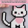 14 Pcs Hama Beads Pegboard, 2.6mm Fuse Bead Boards Set,