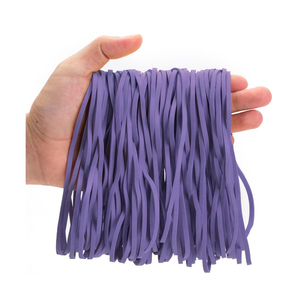 Mr. Pen- Large Rubber Bands, 100 Pack, Purple, Big Rubber