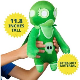 PMI Gang Beasts Plush Buddies - Green Wrestler- 12 Inch Plush Toy
