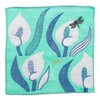 Kusubashi Mon Ori morita MiW Gauze Handkerchief, Dragonfly, Green, A-65534-86-G,