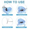 OVALA 100pcs Glue Rings Smart Glue Cups Lash Glue Holder