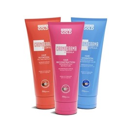 Cronograma Capilar Kit | Complete Hair Treatment System - Nourish, Hydrates & Repair Damaged Hair | Deep Conditioning Masks for All Hair Type | Rebuilds from Medula to Cuticle | 750 gram