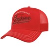 Stetson Since 1865 Trucker Cap Snapback Cotton Red One Size