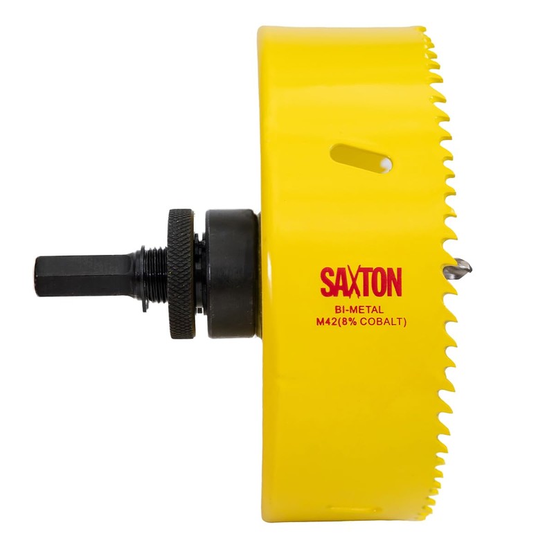 Saxton HSS Hole Saw Cutter M42 Bi-Metal 8% Cobalt Heavy