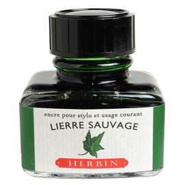 J. Herbin Fountain Pen Ink - 30 ml Bottled - Lierre Sauvage