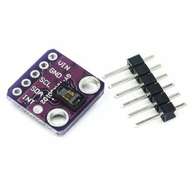 PAMEENCOS 5pcs GY-MAX30102 MAX30102 Heart Rate Click Pulse Blood Oxygen Concentration Pulse Oximetry Sensor Module (Purple Board) for Arduino