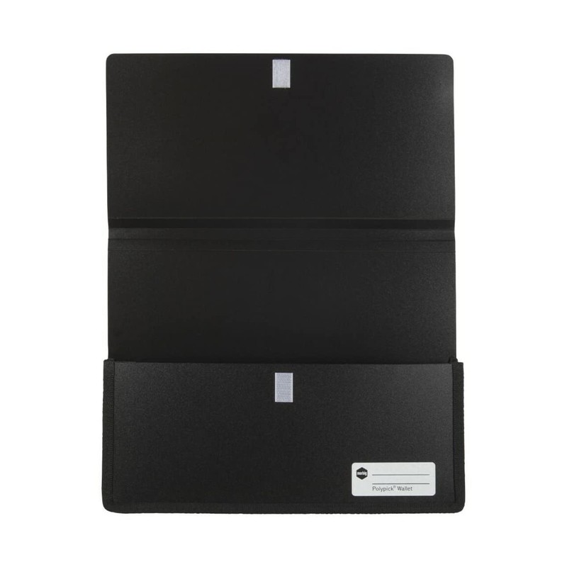 Marbig (R) 2011502 Polypick Document Wallet A4 Heavy Duty Black
