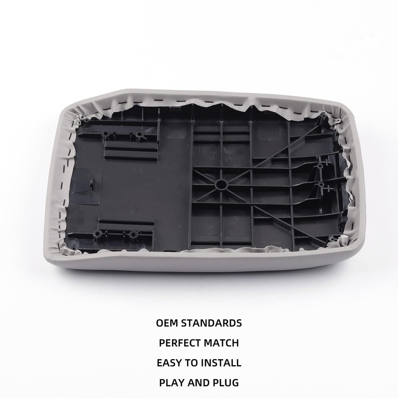 Dasbecan Center Console Armrest Cover Lid kit Compatible with 2008