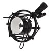 Microphone Shock Mount Mic Holder Non Vibration Suspension Clip Guitar