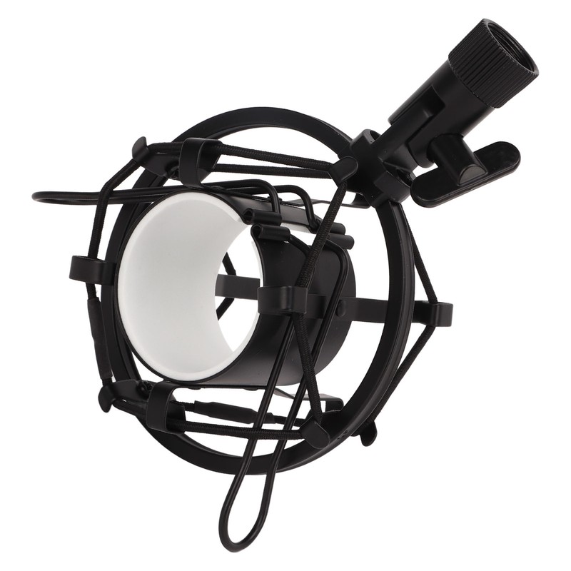 Microphone Shock Mount Mic Holder Non Vibration Suspension Clip Guitar