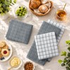 Kitinjoy Premium Kitchen Towels (16"x 28", 6 Pack), Large 100%