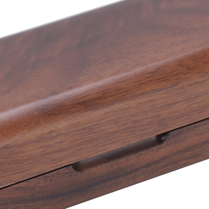Solid Wood Mouthpiece Case Box Portable Storage for Sax Musical